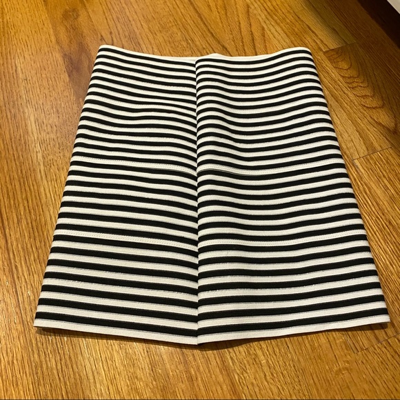Pleasure Doing Business Bandage Striped Skirt - Picture 7 of 7